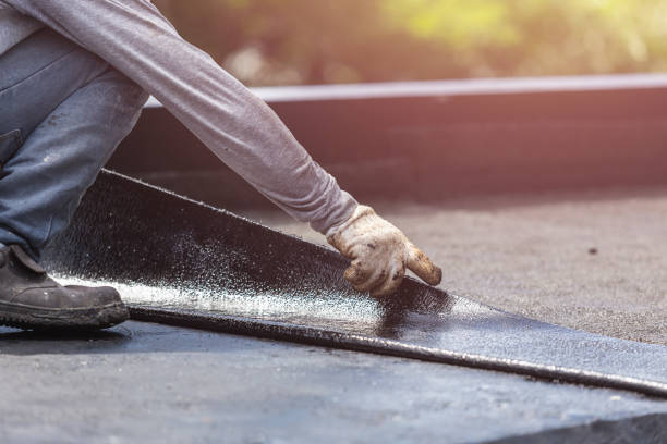 Professional Waterproofing technician working in Washington, IN